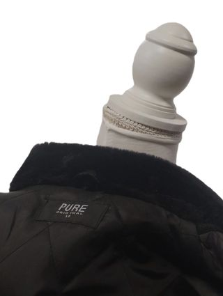 Chaqueta acolchada negra mujer Talla M