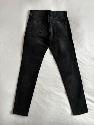 Pantalón vaquero Pull&Bear Skinny Negro Talla 40