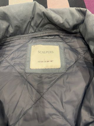 Chaquetón Scalpers niño azul talla 12 años