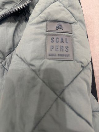 Chaquetón Scalpers niño azul talla 12 años