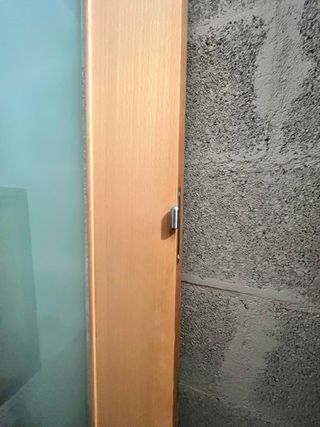 Puerta haya vaporizada