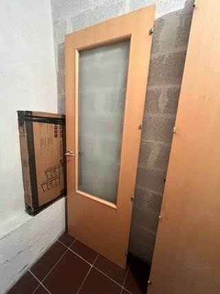 Puerta haya vaporizada