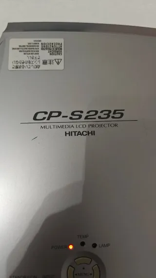 Proyector Hitachi CP-S235 Plata