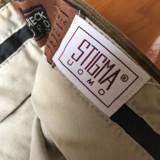 Pantalón de vestir pana caqui