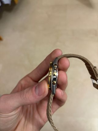 Seiko Quartz Chronograph Moonphase - Bicolor