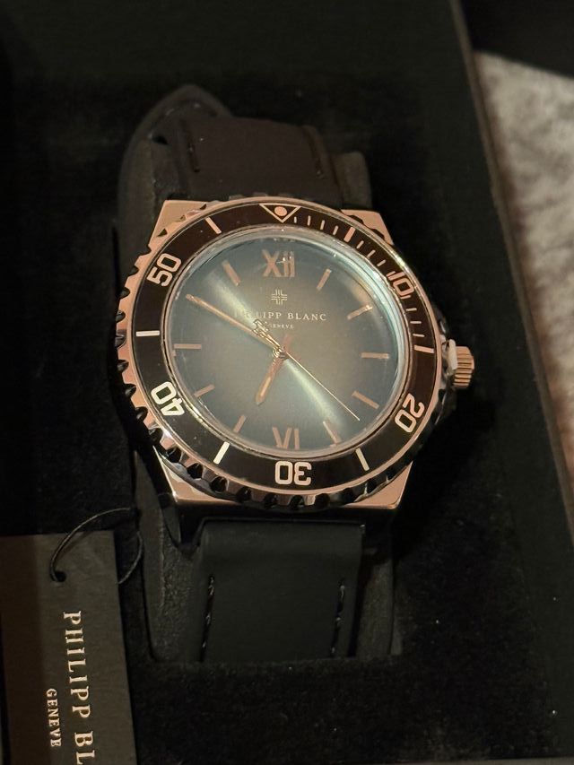 Orologio Philipp Blanc Onex Nero/Oro