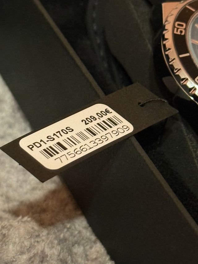 Orologio Philipp Blanc Onex Nero/Oro