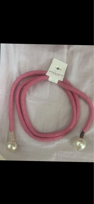 Collar Henné & Henné Rosa Perlas