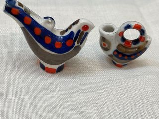 Miniaturas Sagardelos Pájaros Cerámica