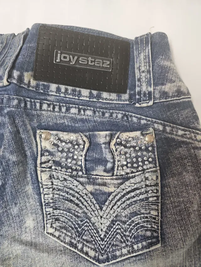 Vaqueros colombiano t12 azul desgastados destalles