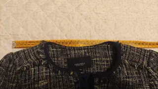 Chaqueta Tweed Caramelo Talla 38