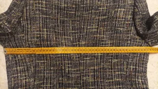 Chaqueta Tweed Caramelo Talla 38