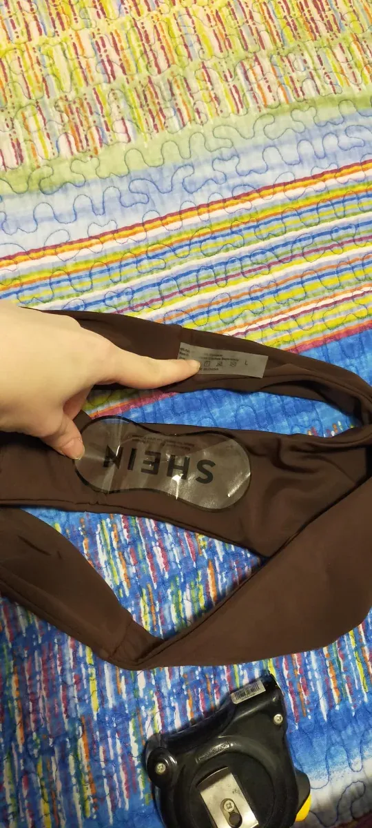 Braga bikini marrón