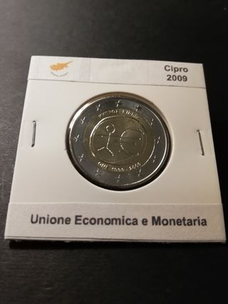 🇨🇾 2 Euro Commemorativi Cipro 2009 UEM