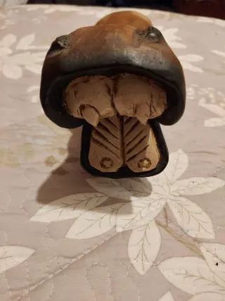 Figura Hipopótamo Madera Decoración Hogar