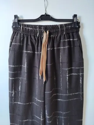 Pantaloni Ottod'Ame a gamba larga