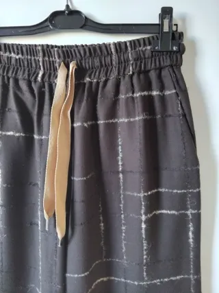 Pantaloni Ottod'Ame a gamba larga