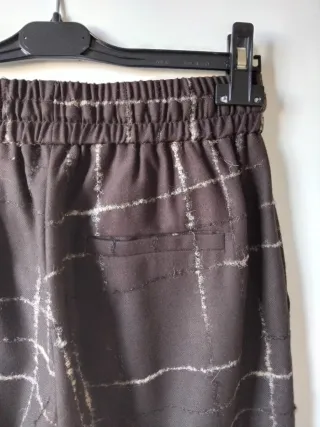 Pantaloni Ottod'Ame a gamba larga