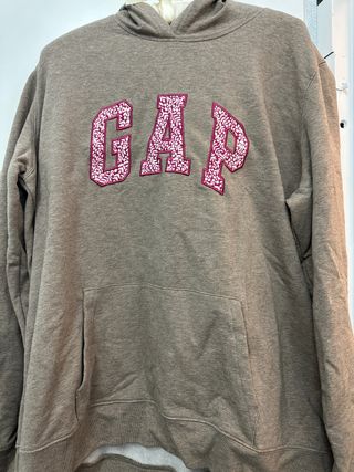 Sudadera GAP Mujer Marrón y Rosa