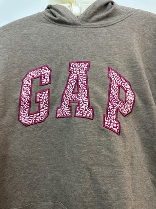 Sudadera GAP Mujer Marrón y Rosa