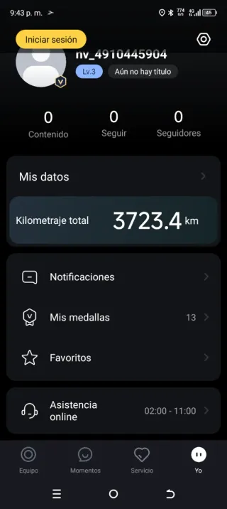 Patinete Eléctrico Segway Negro/Rojo