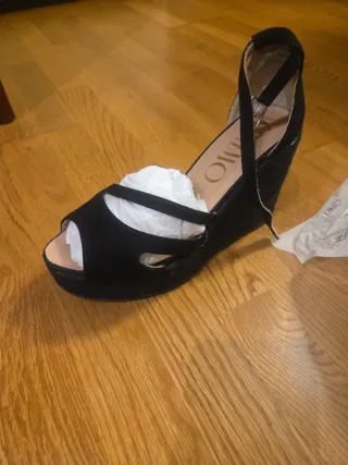 Alpargatas AMA GAIMO negras talla 38