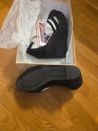 Alpargatas AMA GAIMO negras talla 38