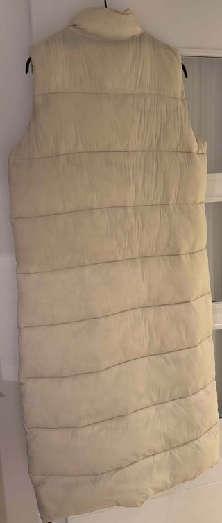 Chaleco Superdry Padded Largo Beige T40