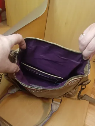 Bolso Desigual Beige Multicolor