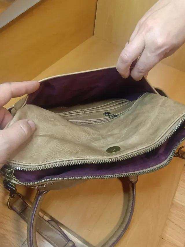 Bolso Desigual Beige Multicolor