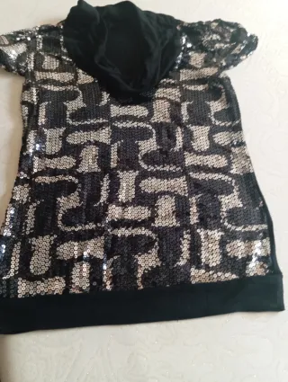 Camiseta fiesta lentejuelas