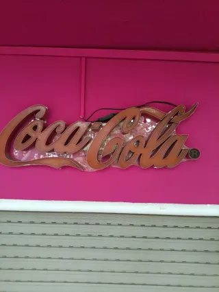 Señal Luminosa Coca Cola Roja Clásica