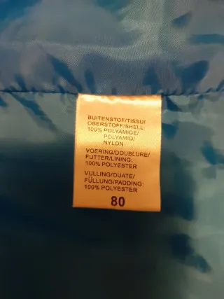 Gilet imbottito bimbo azzurro