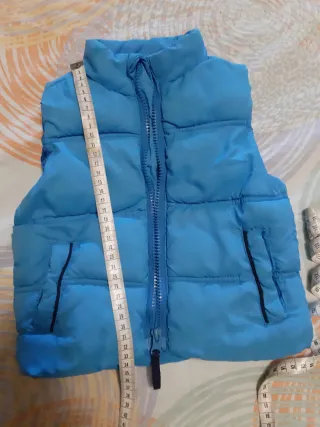 Gilet imbottito bimbo azzurro