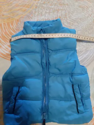 Gilet imbottito bimbo azzurro