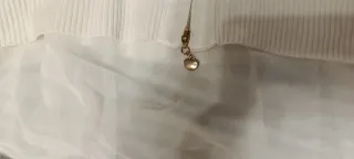 Jersey fino blanco con pedrería