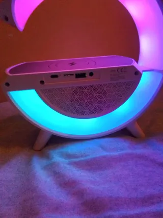 Reloj Despertador LED Bluetooth Radio FM