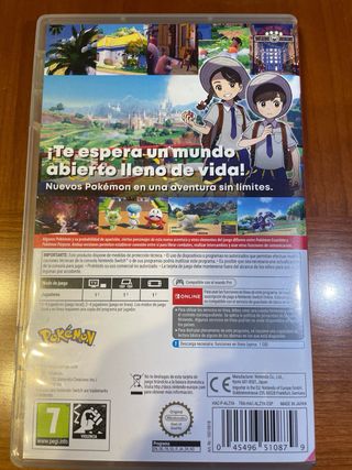 Pokemon Púrpura Nintendo Switch