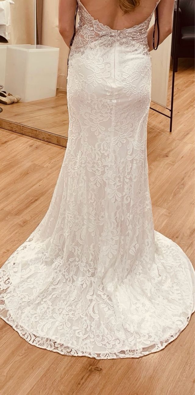 Vestido de novia corte sirena