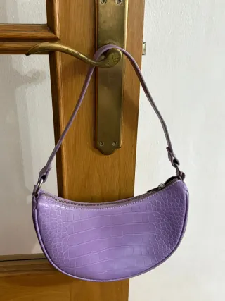 Bolso de fiesta morado