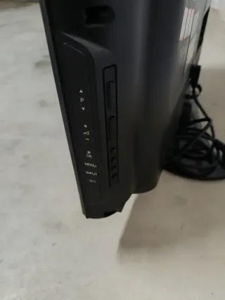 Televisión LG Negra