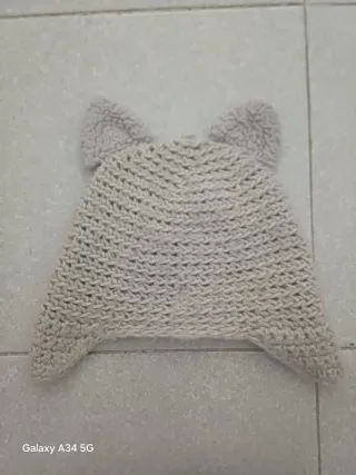 Cappello bambina 6-9 anni a forma di procione