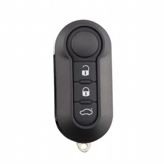 Carcasa llave 3 botones Fiat 500 Panda Punto Brav