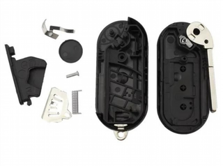 Carcasa llave 3 botones Fiat 500 Panda Punto Brav