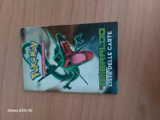 Pokemon Mazzo Tematico EX Smeraldo