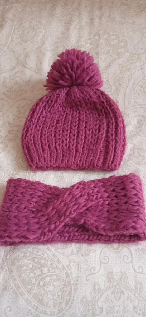 Berretto e paraorecchie per bambina El Corte Inglés