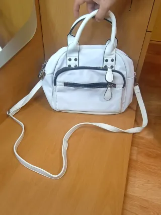 Bolso blanco mujer