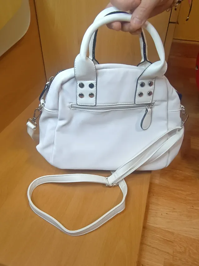 Bolso blanco mujer
