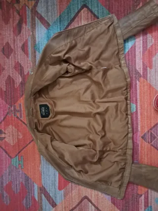 Cazadora Piel Marrón Pull&Bear