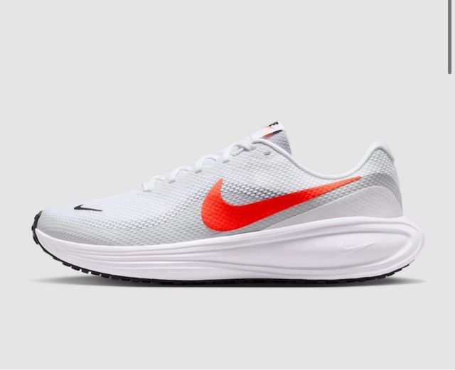 Zapatillas Nike Blancas y Naranja